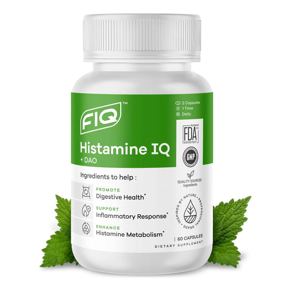 Bloqueador De Histamina DAO 60 Cápsulas Apoyo Inmunológico Y Digestivo
