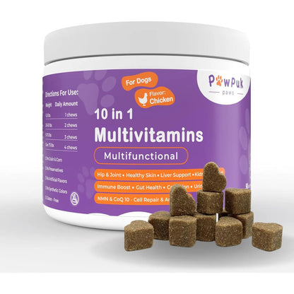 Vitaminas Multifuncionales Para Perros Con Silymarina Mejora Articulaciones Piel Y Digestión