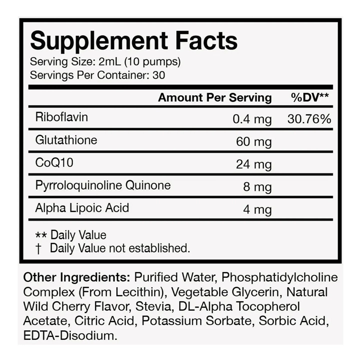 Glutatión Liposomal Antioxidante Desintoxicación Hepática 1 Paquete 30 Días