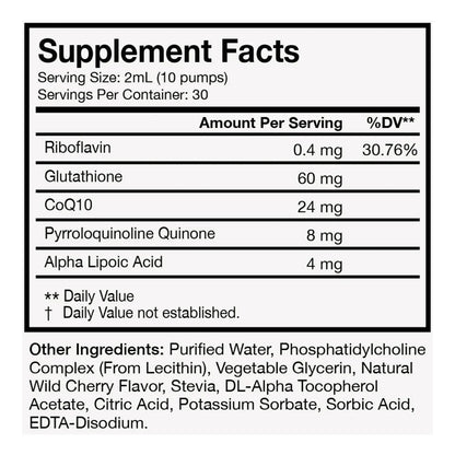 Glutatión Liposomal Antioxidante Desintoxicación Hepática 1 Paquete 30 Días