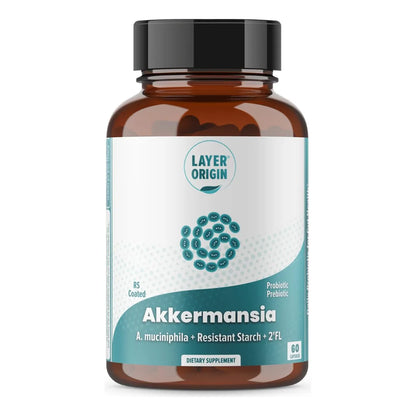 Probiótico Akkermansia Muciniphila Con Prebiótico PureHMO Salud Intestinal Premium