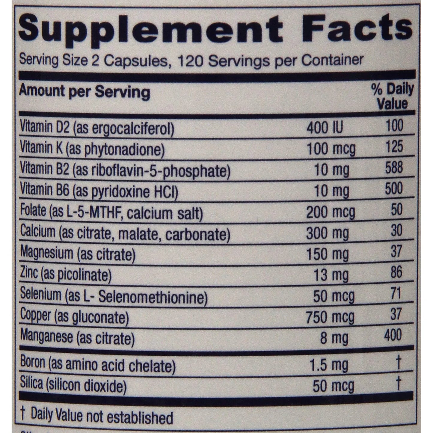OsteoBlend Soporte Oseo Vegano 240 Capsulas Fortalece Huesos Con Vitaminas Naturales