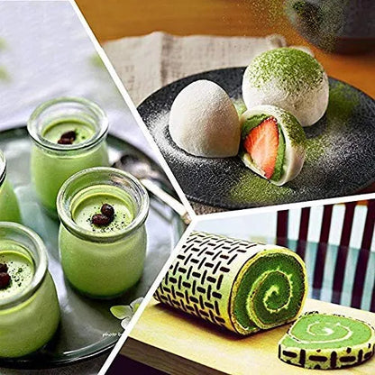 Polvo De Té Verde Matcha Japonés Culinario 453 Gramos Importado Calidad Premium