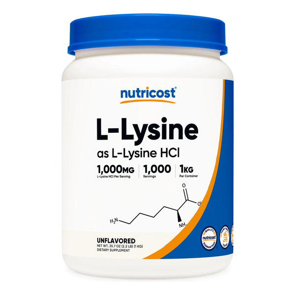 L Lisina Pura En Polvo 1 Kg Refuerza Sistema Inmunologico Sin OMG Sin Gluten