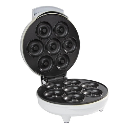 Mini Donut Maker Eléctrica Haz 7 Donas En Minutos Antiadherente Y Fácil Limpieza