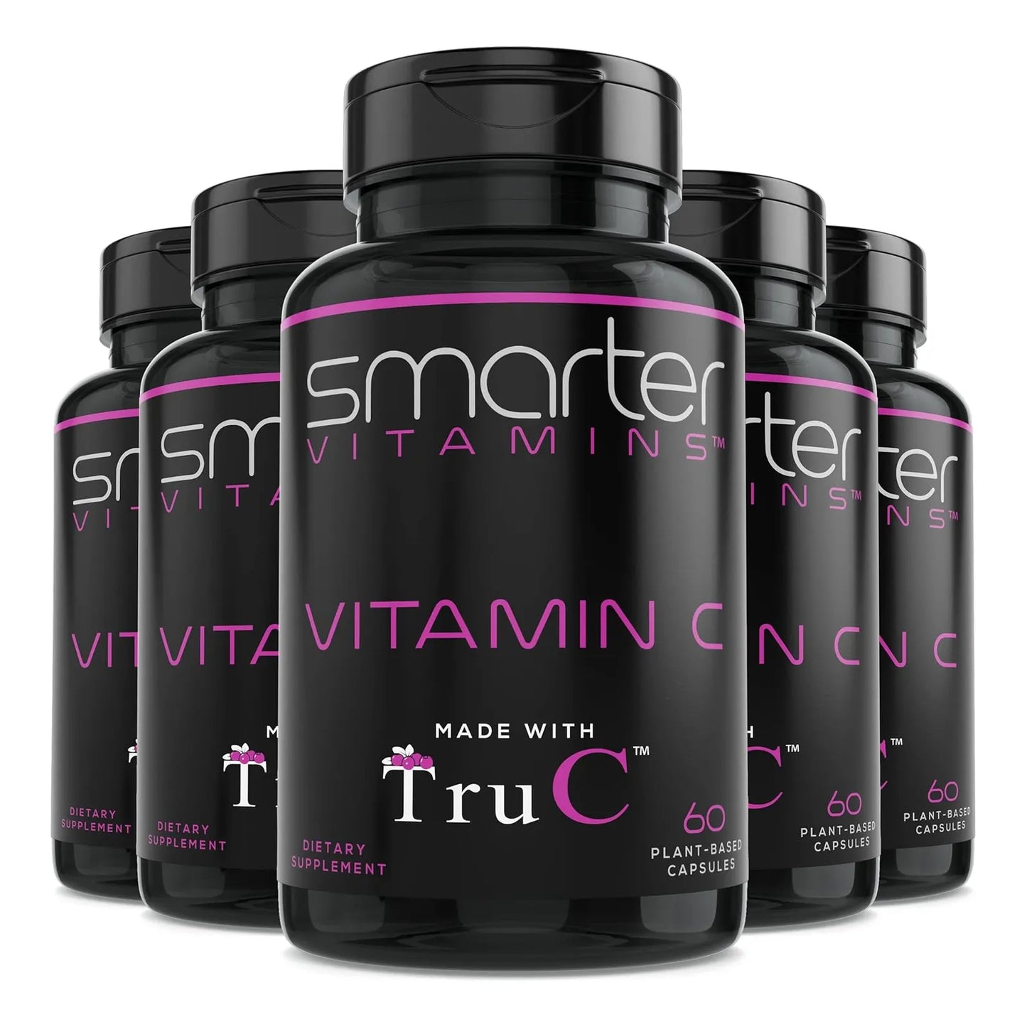 Paquete De 5 Alimentos Crudos Con Vitamina C Natural Para Sistema Inmunologico 300 Capsulas Veganas