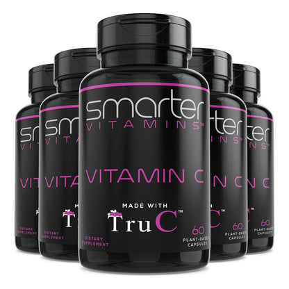 Paquete De 5 Alimentos Crudos Con Vitamina C Natural Para Sistema Inmunologico 300 Capsulas Veganas