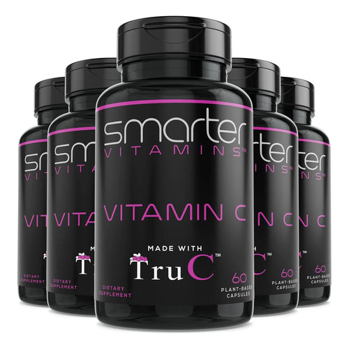 Paquete De 5 Alimentos Crudos Con Vitamina C Natural Para Sistema Inmunologico 300 Capsulas Veganas