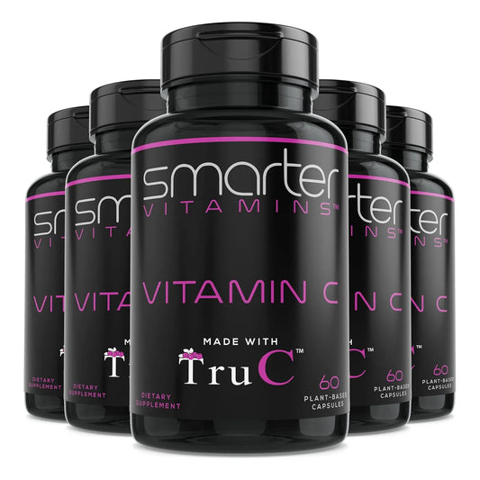 Paquete De 5 Alimentos Crudos Con Vitamina C Natural Para Sistema Inmunologico 300 Capsulas Veganas