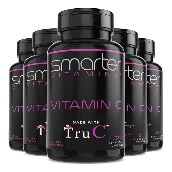 Paquete De 5 Alimentos Crudos Con Vitamina C Natural Para Sistema Inmunologico 300 Capsulas Veganas