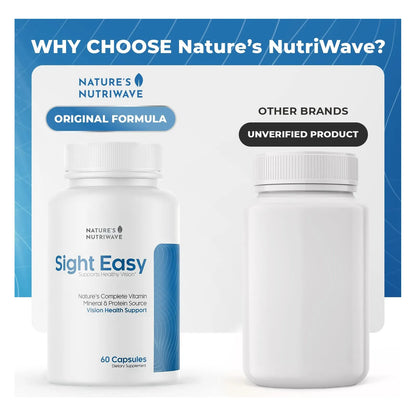 Vitaminas Para La Visión Con Luteína Y Zeaxantina Sight Easy 60 Cápsulas