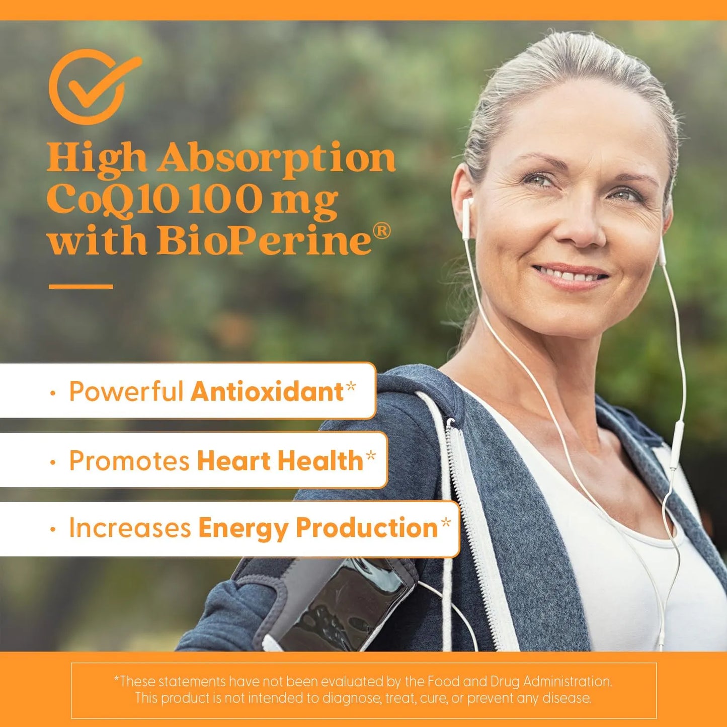 Doctors Best CoQ10 Alta Absorción Con Bioperina 100 Mg 360 Cápsulas Veganas