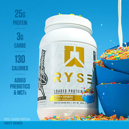 Ryse Proteína En Polvo Fruity Crunch Aislado Y Concentrado De Suero