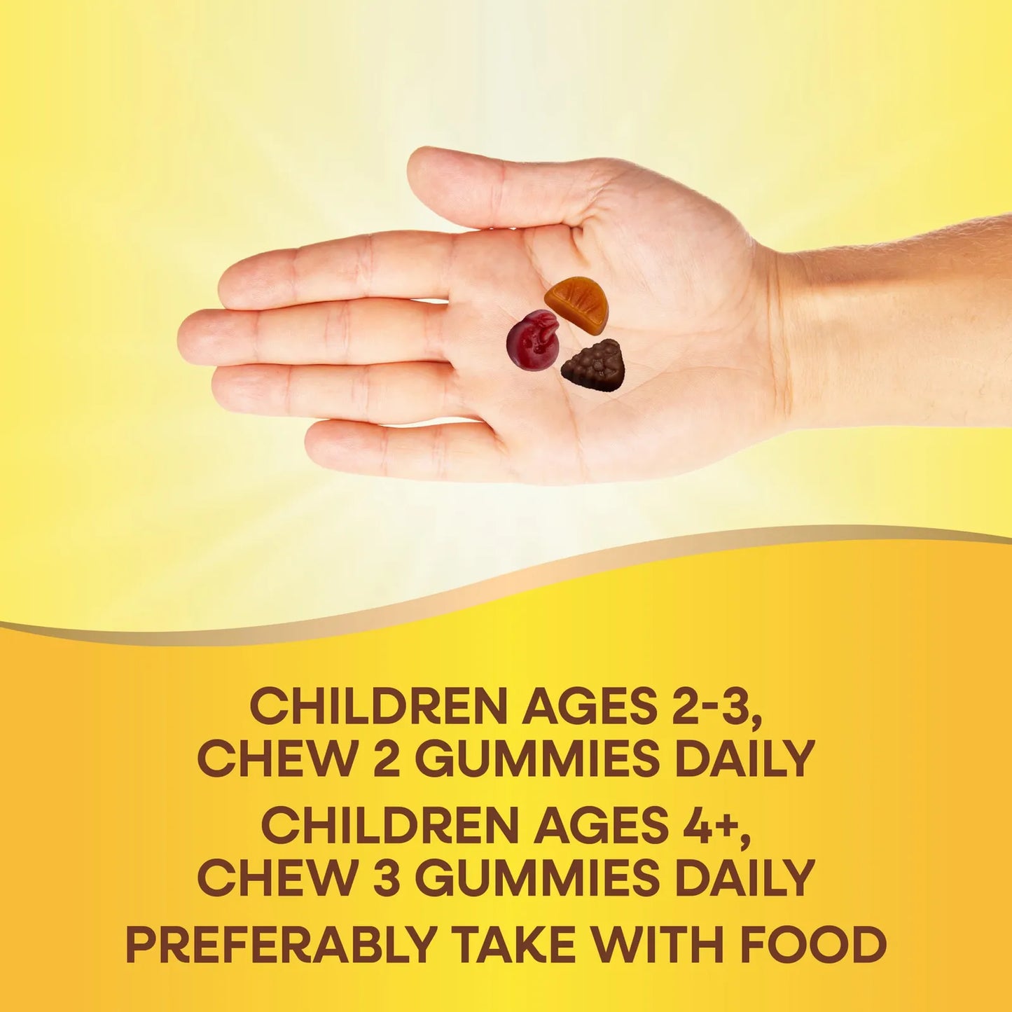 Gomitas Multivitamínicas Premium Para Niños Sabor Frutas 90 Unidades Sin Gluten