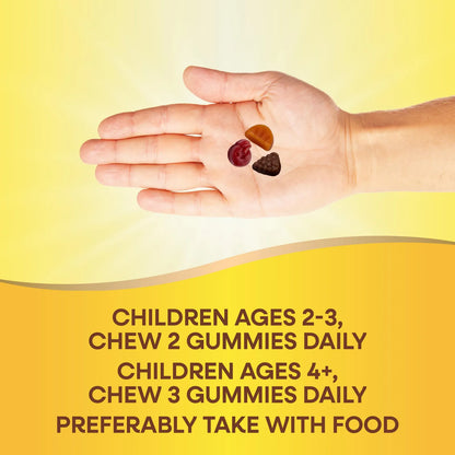 Gomitas Multivitamínicas Premium Para Niños Sabor Frutas 90 Unidades Sin Gluten