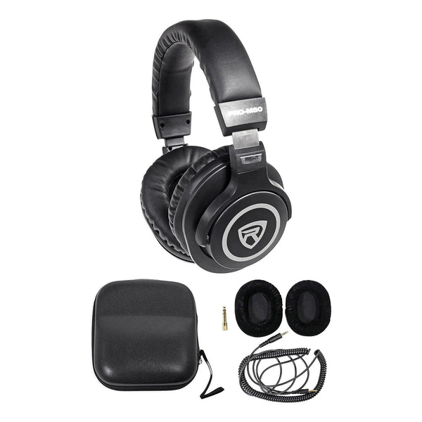 Auriculares Rockville Pro-m50 De Estudio Con Funda Y Acce - Imagen 1