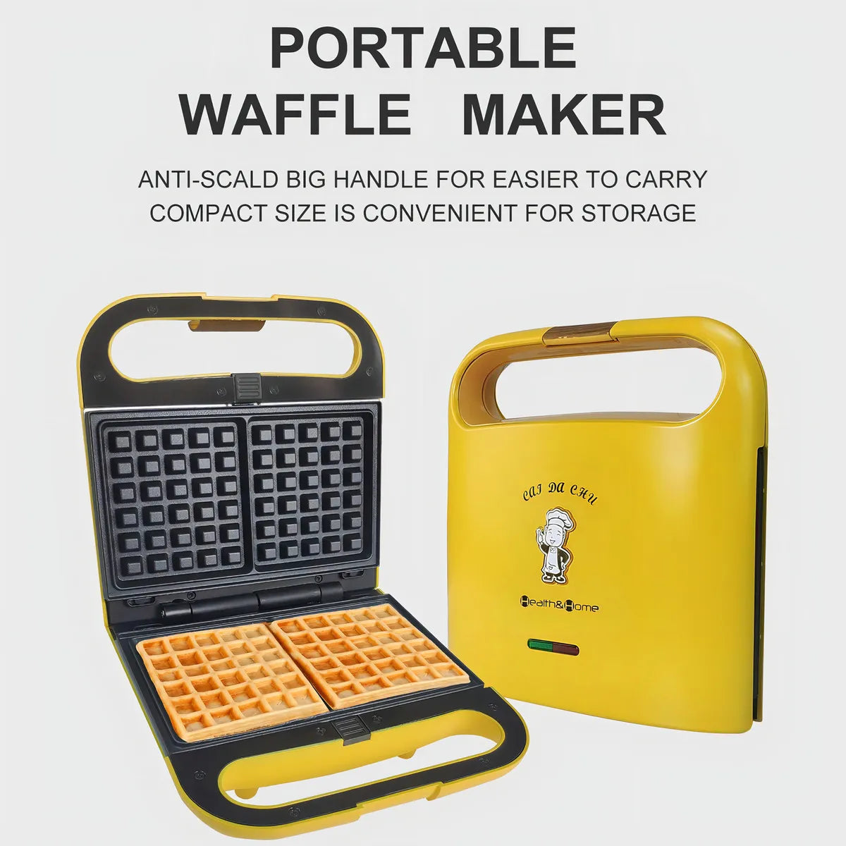 Maquina Para Donas Waffles Sandwich 3 En 1 Planchas Intercambiables Health