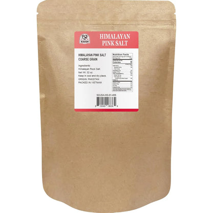 Sal Rosa Del Himalaya Gruesa 900g Pura Natural Gourmet En Bolsa Resellable