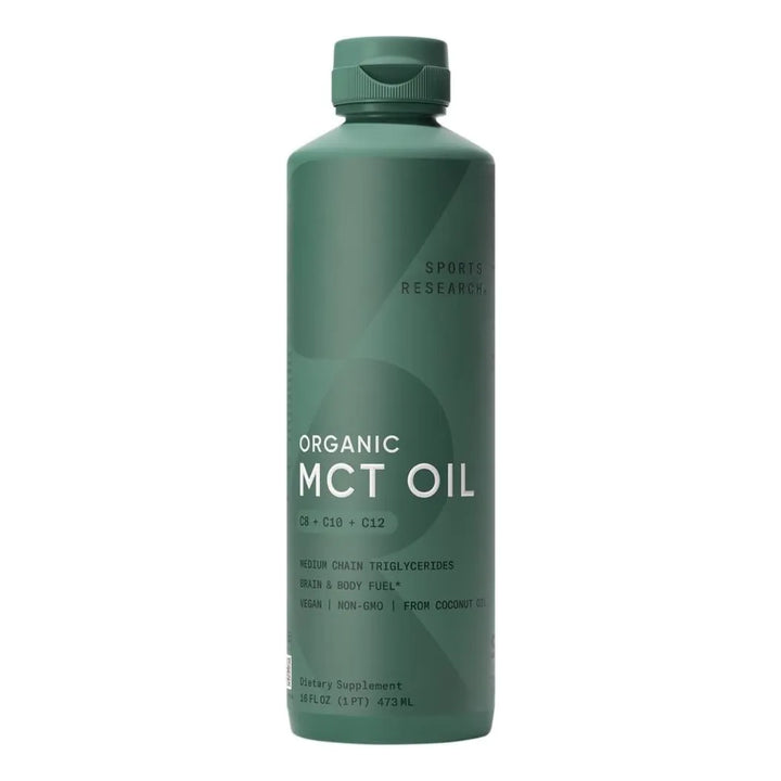 Aceite Mct Sports Research Orgánico Energía Natural 16oz - Imagen 1