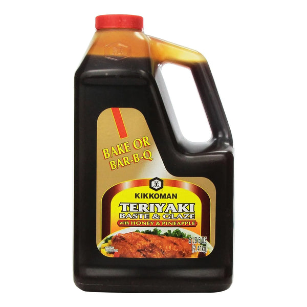 Salsa Kikkoman Teriyaki Miel Y Piña 2.5 Litros Baste Glaze