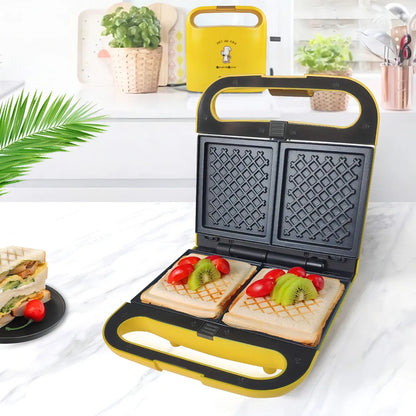 Maquina Para Donas Waffles Sandwich 3 En 1 Planchas Intercambiables Health