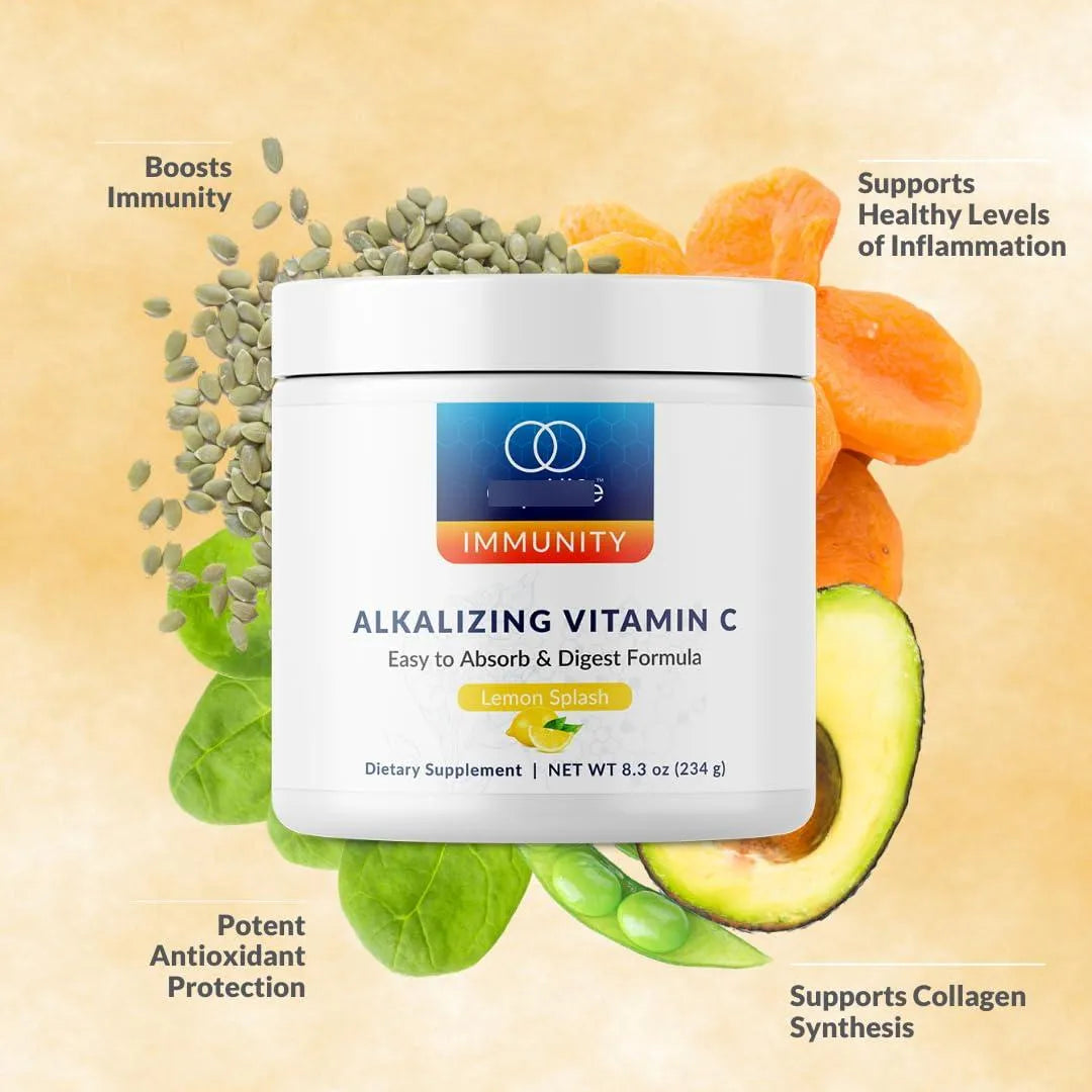 Vitamina C Alcalinizante Suplemento Inmunologico Potasio Magnesio Piel Radiante