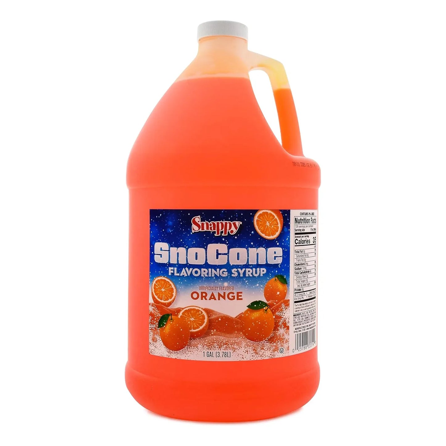 Jarabe Granizado Snappy Popcorn 3 78 Litros 5 Kg Sabor Autentico Listo Para Usar