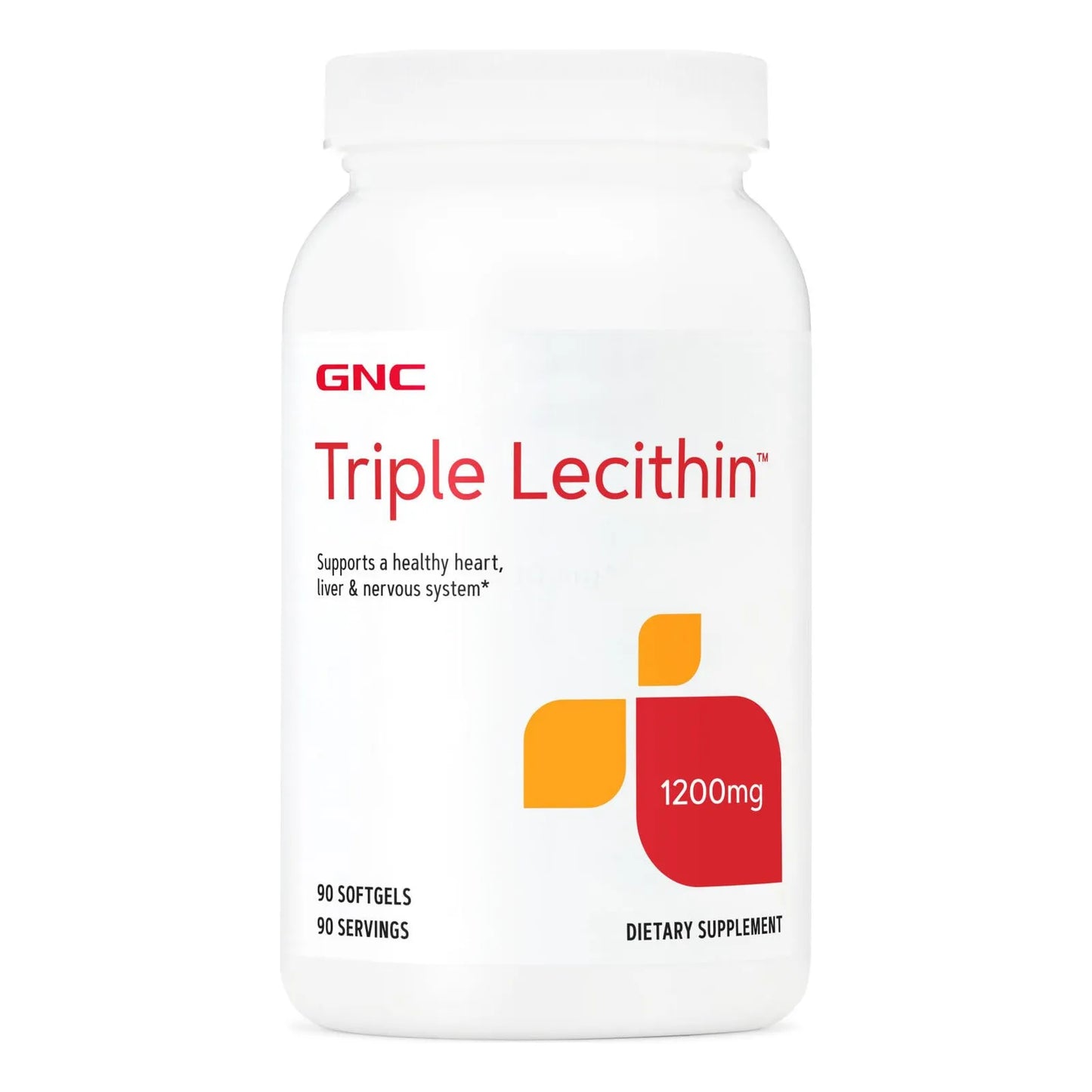 Triple Lecitina 1200 MG 90 Cápsulas Blandas Suplemento Cognitivo