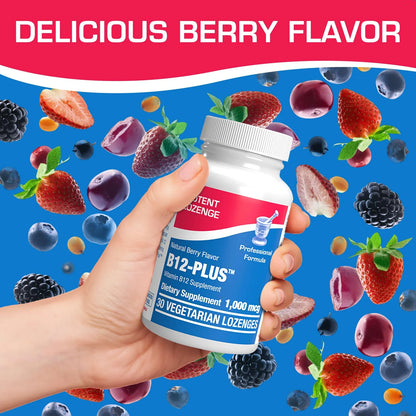 Vitamina B12 Metilcobalamina 1000 Mcg Energía Nervio Ocular Y Cerebral 30 Unidades