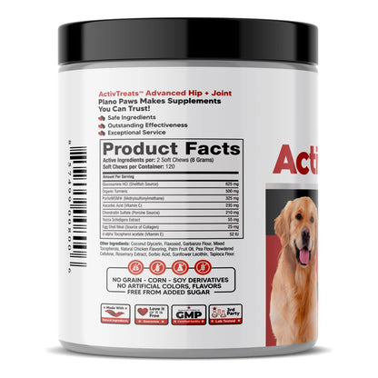 Masticables De Glucosamina Y Condroitina Para Perros Alivia Dolor Articular Y Mejora Movilidad