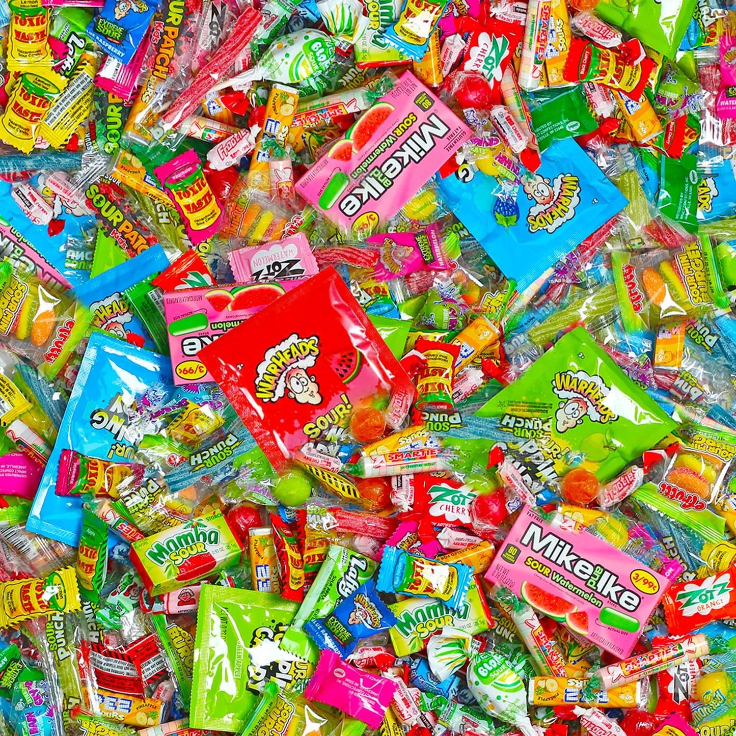 Dulces Ácidos Pack 4lbs Navideño Surtido Variado Para Fiestas Y Regalos