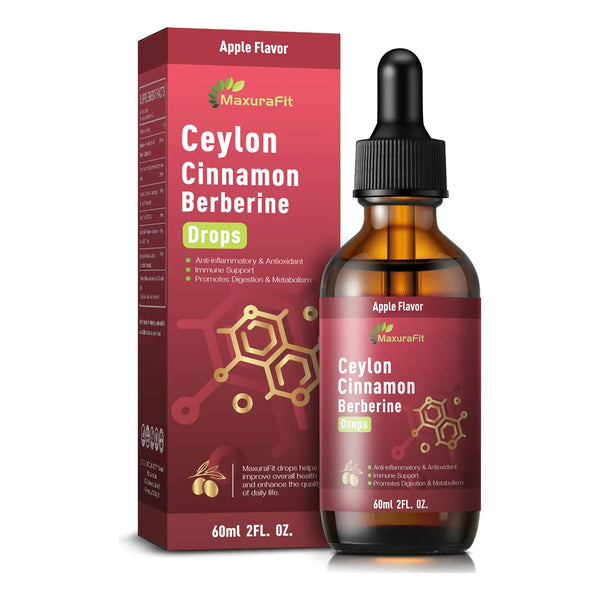 Gotas Líquidas Amargas De Ceilán Canela Berberina Cúrcuma Digestión E Inmunidad