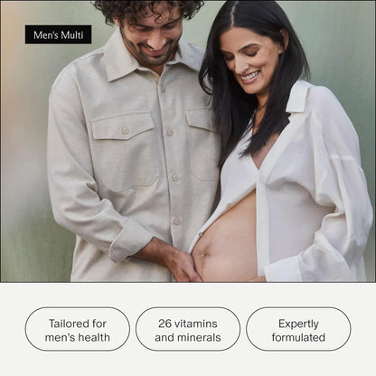 Multivitamínico Masculino 25 Nutrientes Con Vitamina D3 Y Selenio Para Energía Y Fertilidad