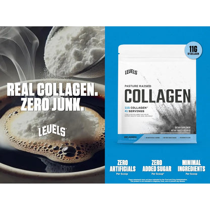 Péptidos De Colágeno Sin Sabor Levels 1 Lb Hidrolizado Para Piel Y Articulaciones