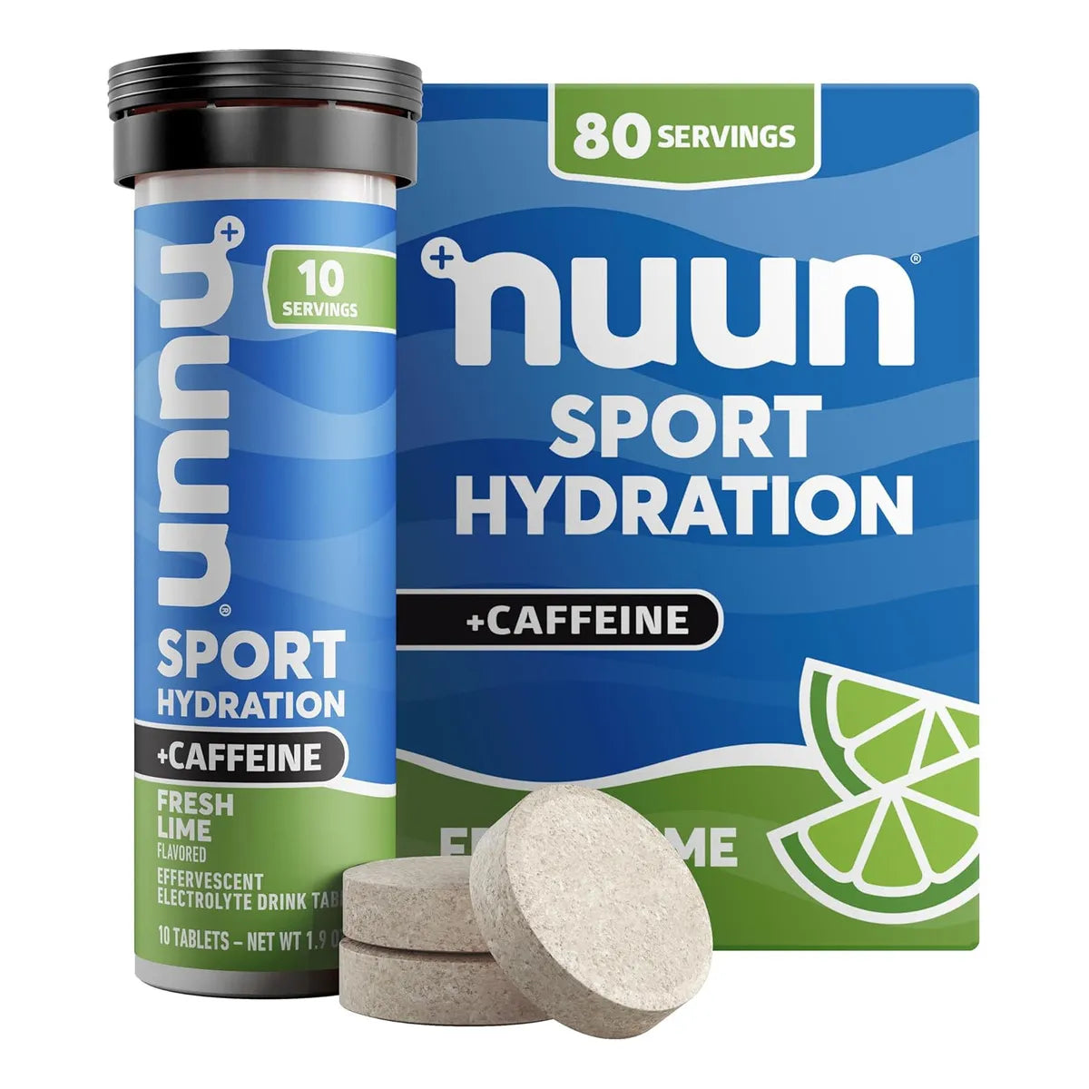 Tabletas Nuun Electrolitos Hidratantes Sabor Lima 8 Pack Hidratacion Rapida Sin Azucar