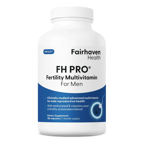 Fh Pro Para Hombres Suplemento Fertilidad Masculina Multivitaminico 180 Capsulas