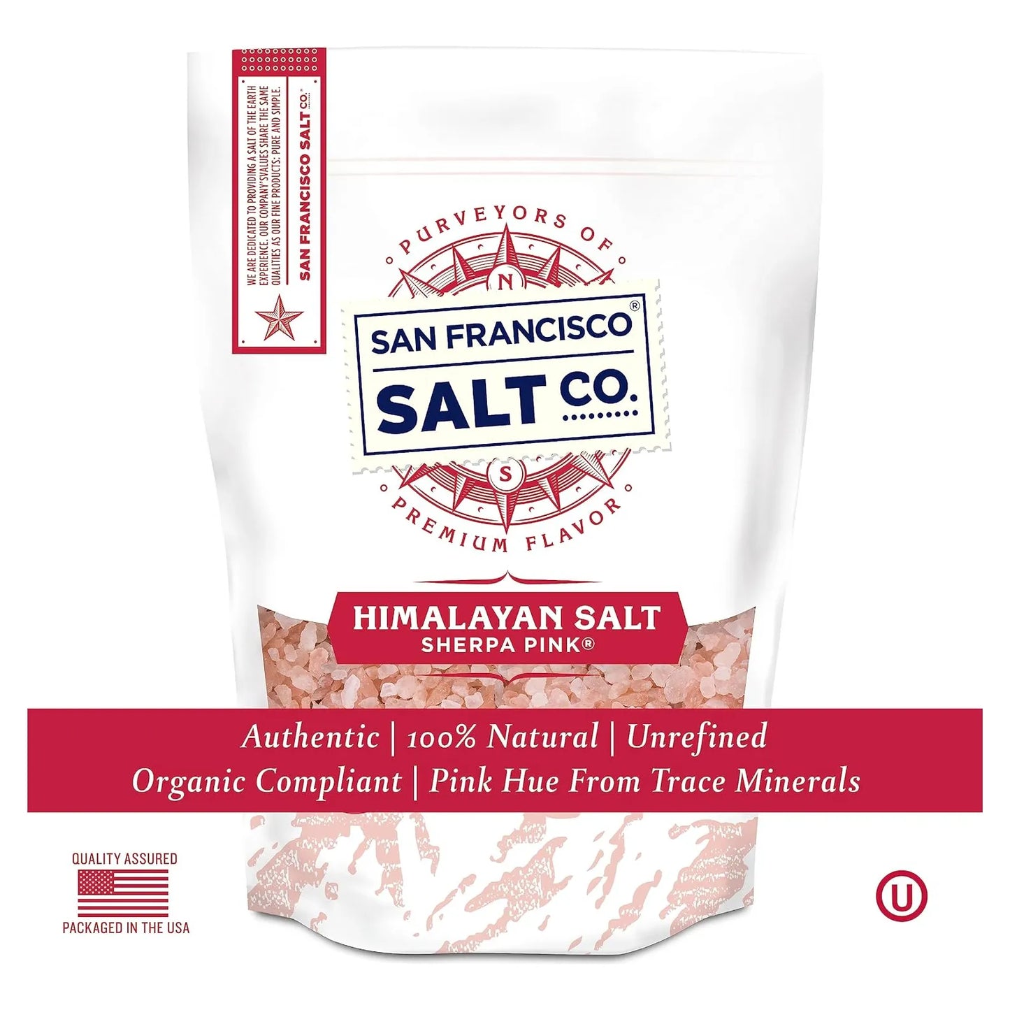 Sal Gruesa Del Himalaya Sherpa Pink 500g Pura Y Natural Con Minerales