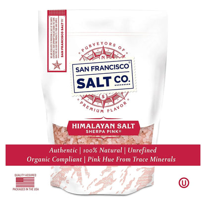 Sal Gruesa Del Himalaya Sherpa Pink 500g Pura Y Natural Con Minerales