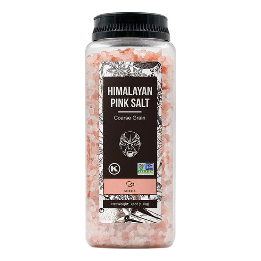 Sal Rosa Del Himalaya Grano Grueso 1 1 Kg Gourmet Kosher Soeos