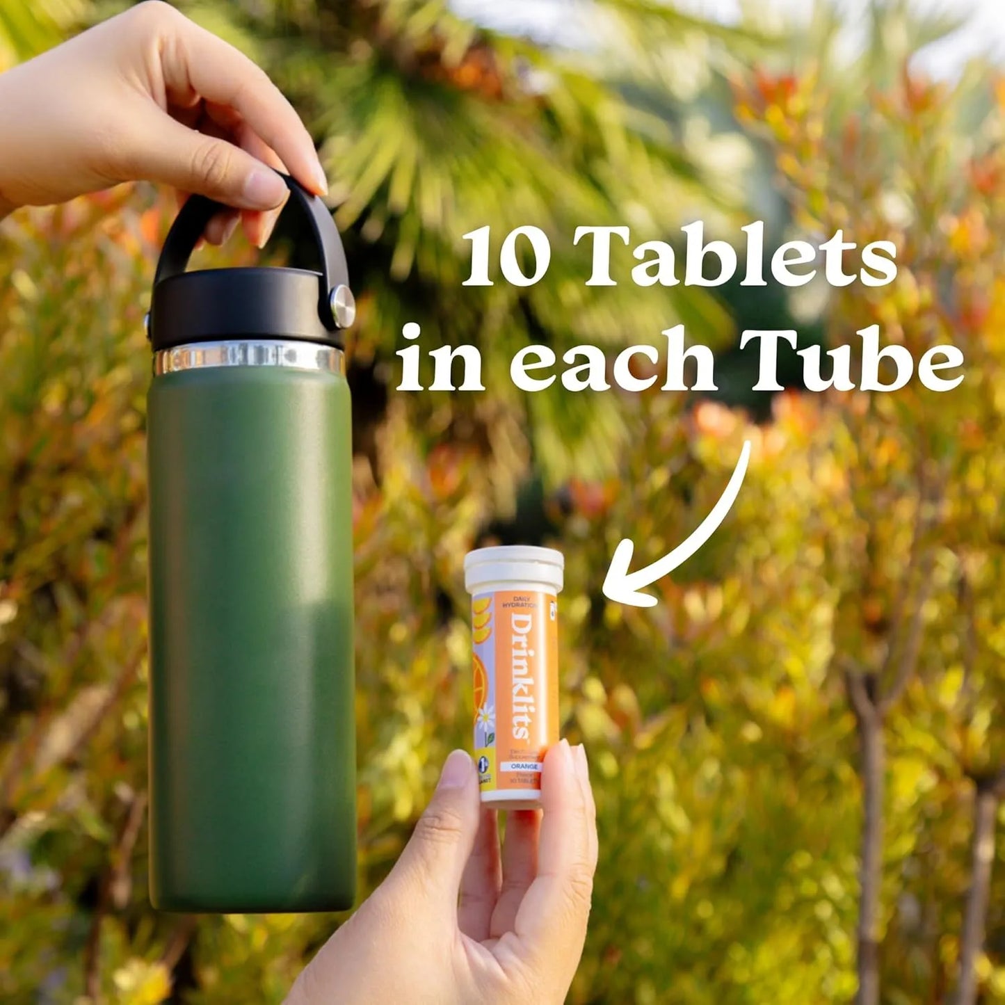 Tabletas Hidratacion Electrolitos Sabor Naranja Limon Refuerzo Inmunologico