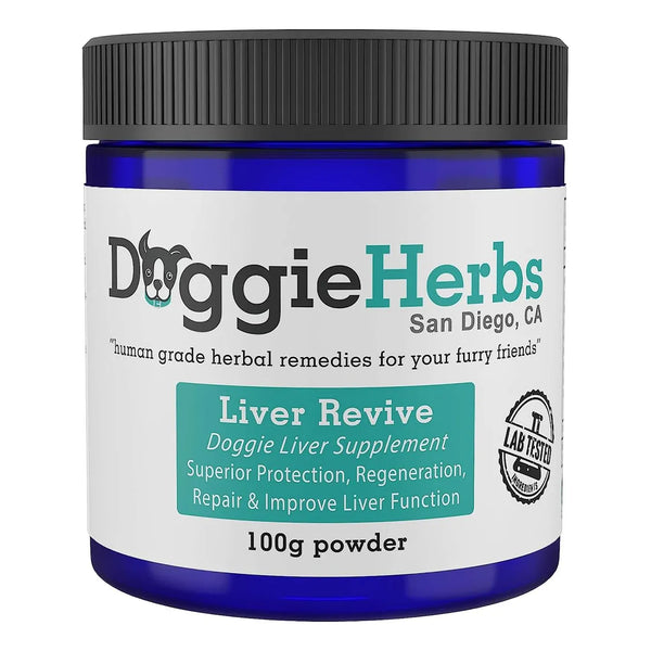 Revive Hígado Perro Hierbas Naturales Suplemento Hepático 100G
