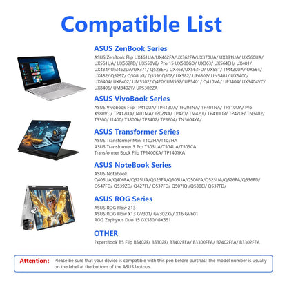 Lápiz Óptico Táctil Activo Ultrafino 1024 Niveles De Presión Para ASUS