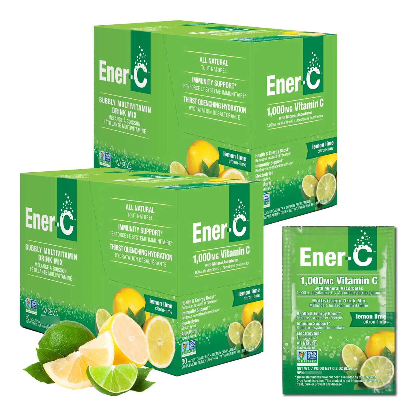 Mezcla Multivitaminica De Electrolitos Sabor Limon Con 1000 Mg De Vitamina C Vegana Sin Gluten