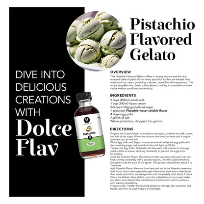 Extracto De Pistacho Kosher 60ml Sabor Concentrado Para Reposteria Y Bebidas