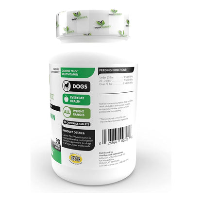 Multivitaminas Caninas VetriScience 90 Tabletas Suplemento Nutricional Para Perros