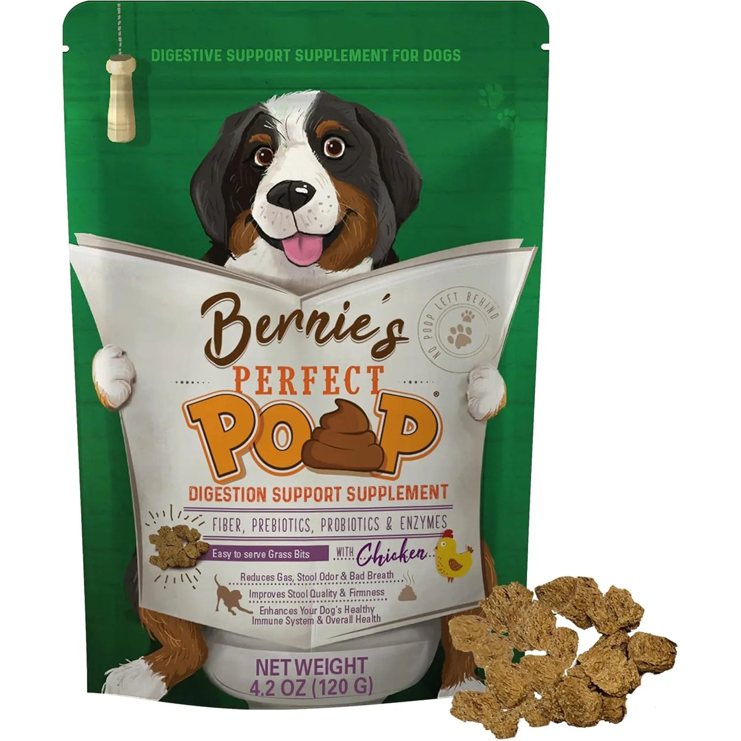 Suplemento Digestivo Para Perros Con Fibra Prebióticos Probióticos Y Enzimas Mejora Salud Intestinal