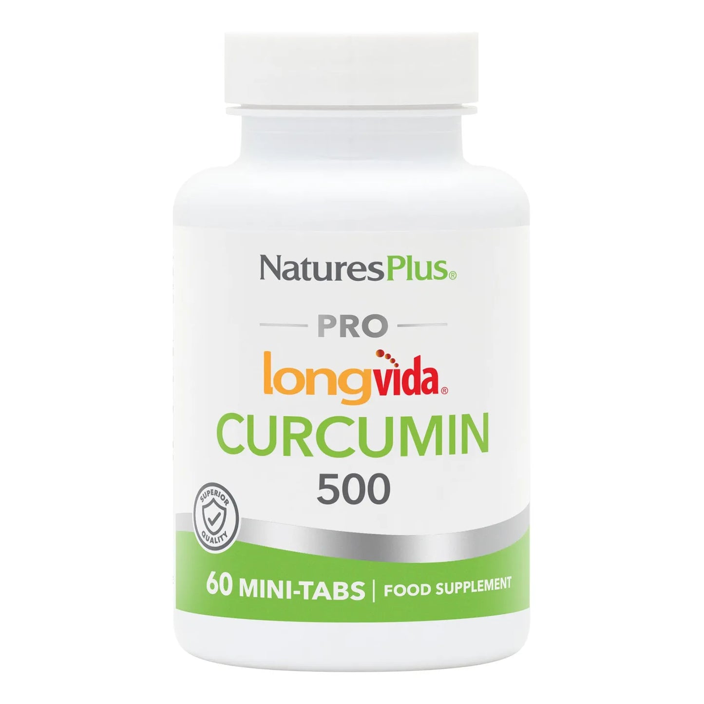Natures Plus Pro Longvida Curcumina 1000 Mg 60 Mini Pestañas Antioxidante Sin Omg Vegano