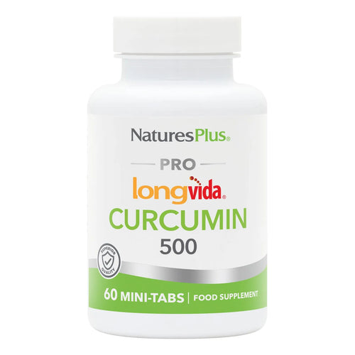 Natures Plus Pro Longvida Curcumina 1000 Mg 60 Mini Pestañas Antioxidante Sin Omg Vegano