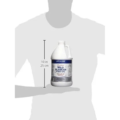 Aceite De Pescado Salvaje De Alaska Omega 3 Para Piel Y Pelo En Perros Y Gatos 66oz