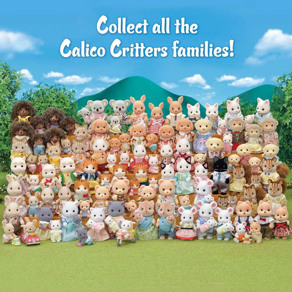 Calico Critters Abuelos Conejo Hopscotch Muñecos Articulados 2 Pcs Suaves Y Vestibles